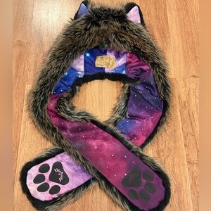 Spirithood  Galaxy Wolf  Blackmilk collab Galaxy Print 2015 Collectors Edition